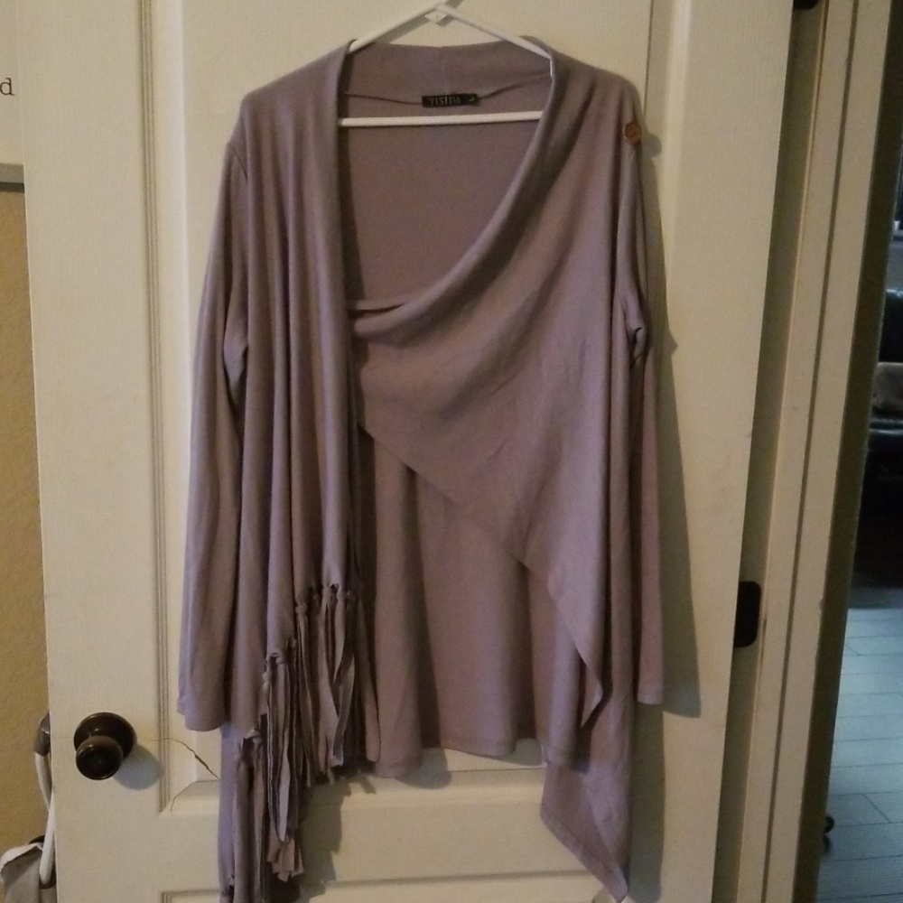 Soft grey cardigan